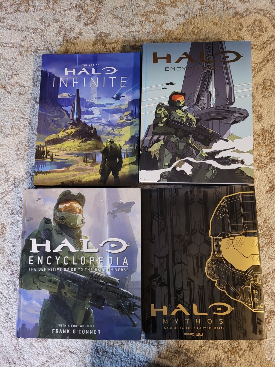Halo Book Collection Halo 1-6 & Reach. 1999-2024. Encyclopedia etc