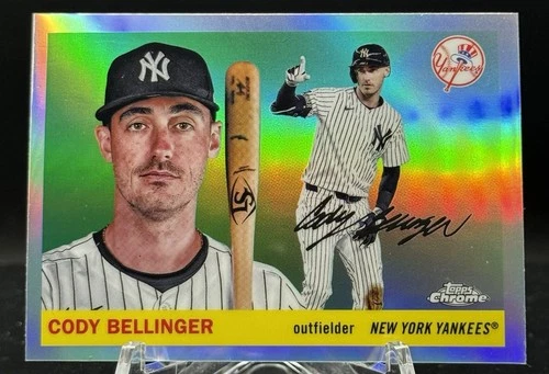 2025 Topps Chrome Platinum Anniversary - Cody Bellinger #26 Refractor Yankees