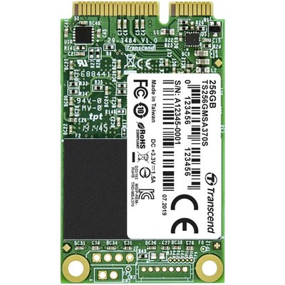 Transcend 256 GB Interne mSATA SSD SATA 6 Gb/s Retail TS256GMSA370S
