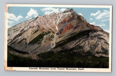 Cascade Mountain From Tunnel Mountain Banff Canada Postcard 42568 Pacific Bay