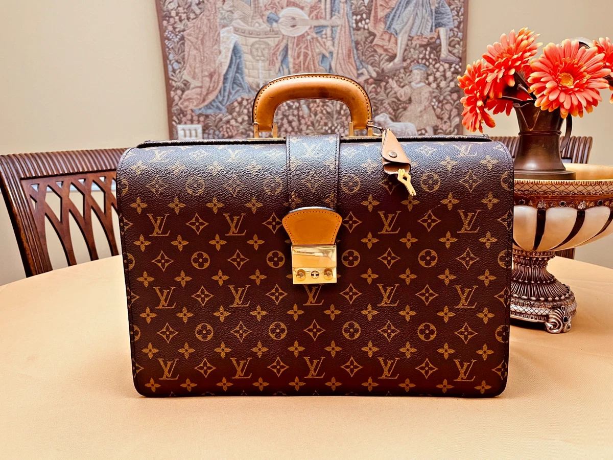 louis vuitton monogram briefcase products for sale | eBay