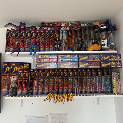 Marvel Legends Spider-Man The Animated Series 1994 Collection - 75 figures.