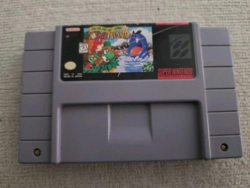 Super Mario World 2: Yoshi's Island (Super Nintendo SNES, 1995) Cart Only