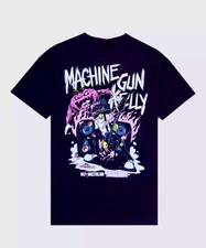 Machine Gun Kelly MGK Mainstream Sellout Tour '22 Black Unisex Shirt Large