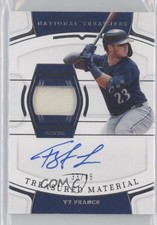 2022 National Treasures Treasured Material Signatures 33/49 Ty France Auto 17x8