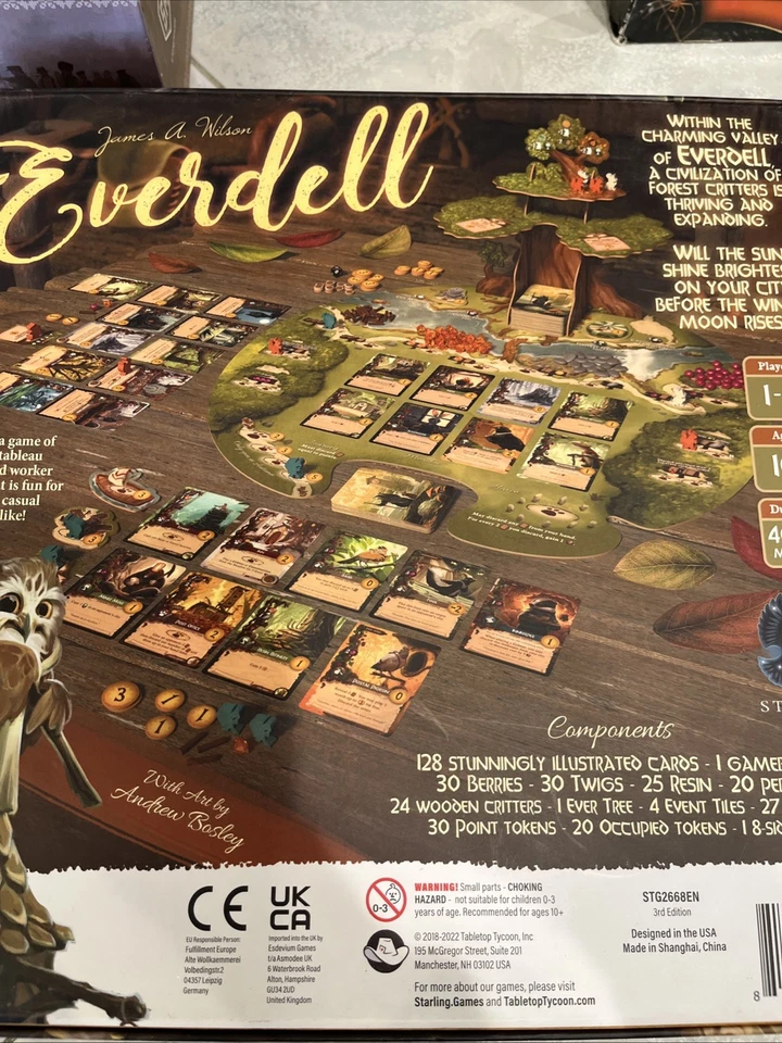 Everdell Board Game Complete Preowned Nice - Image 2 of 4