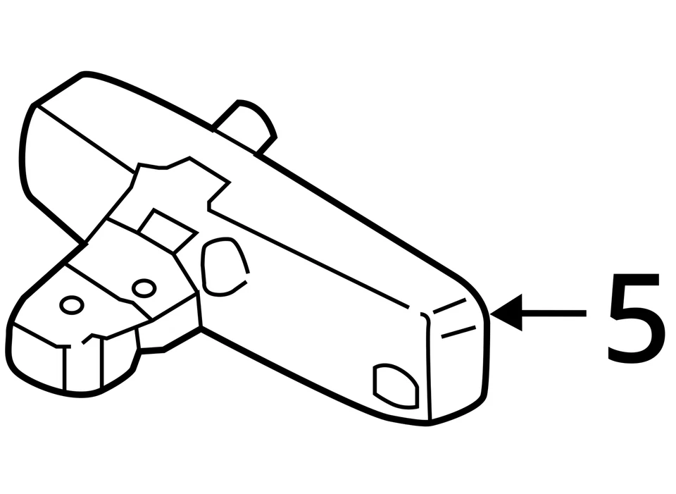 2013-2020 Lincoln Mkz Interior Rear View Mirror Oem CPIO5 - Image 4 of 4
