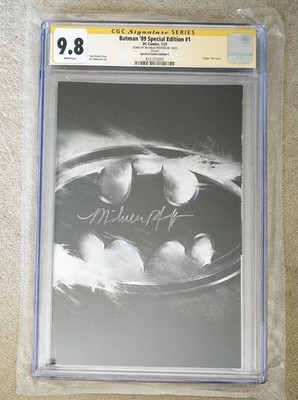 Batman '89 Special Ed. #1 CGC 9.8 Signature Series Signed By Michelle Pfeiffer 