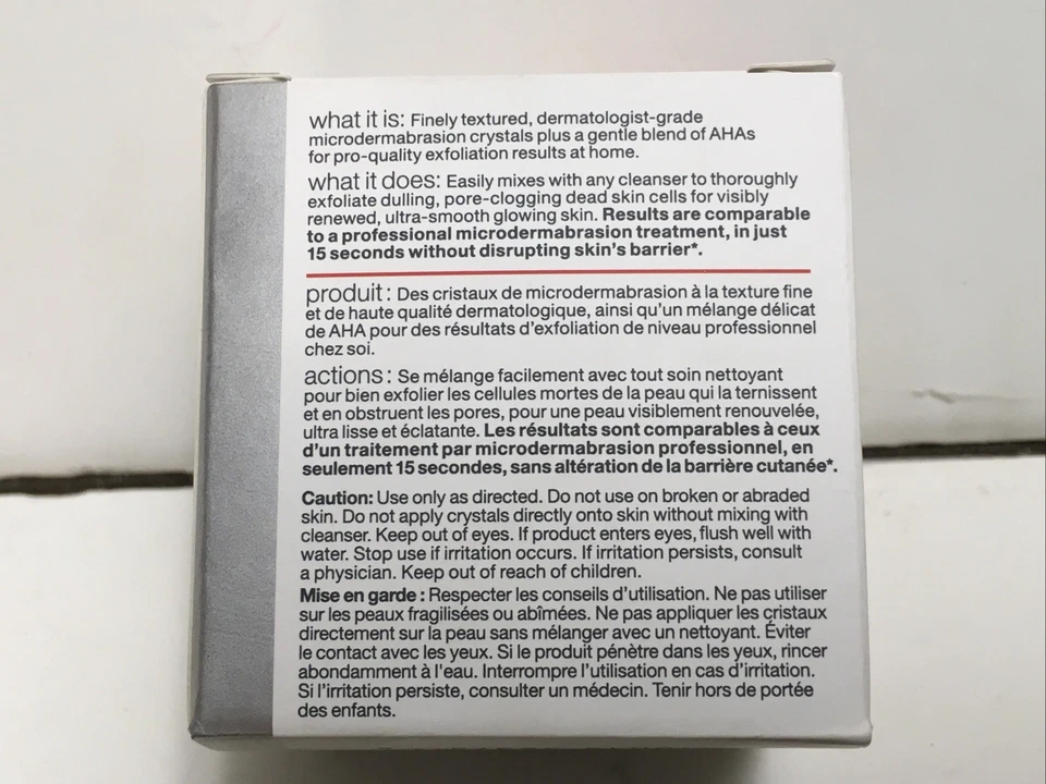 NIB Strivectin NIA114 Pro Glowfoliant Mix-In Microderm Crystals 1.27 oz NIB - Image 2 of 4