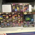 Funko Pop Marvel Target Exclusive Black Light 11 Figures Wolverine Thor Hulk LOT