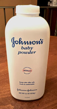 2004 Original Johnson's Baby Powder Talc 22oz - Open - Weighs 21oz - Nearly Full