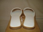 100% AUTHENTIC NEW WOMEN LOUBOUTIN CL MULE LOGO WHITE SLIDE SANDALS EU 37/US 7 — photo 8