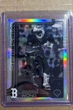 2025 Topps Chrome - Connor Wong #10 Negative Refractor