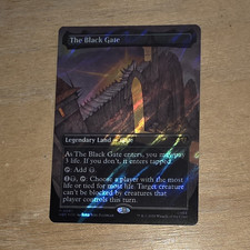 The Black Gate [Borderless Foil] #47 Prices | Magic The Hobbit