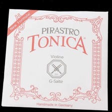 Pirastro Tonica Silver Violin Strings String 4/4 G String