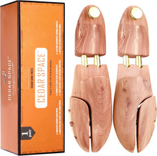 Cedar Shoe Trees for Men, 7.5-14 Sizes Cedar Shoe Trees, 2 Pairs