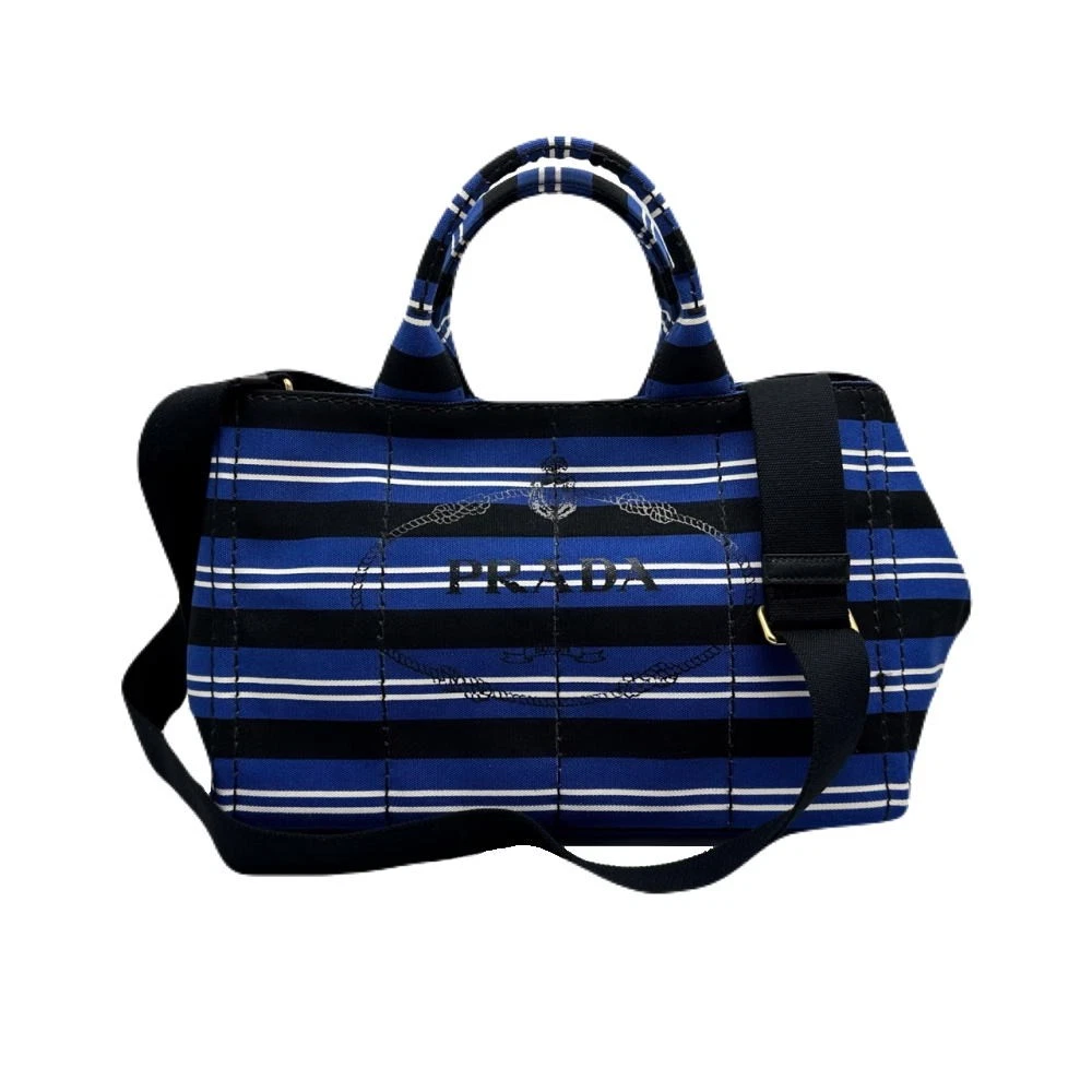 PRADA Totes Striped Bags & Handbags for Women for sale | eBay