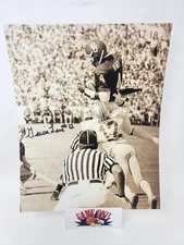 Kansas City Chiefs Ohio State Garcia Lane #12 Signed 8x10 Photo COA BUF