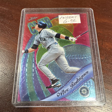 Topps Chrome All-Etch Club 40 AE12 Alex Rodriguez Insert Mariners
