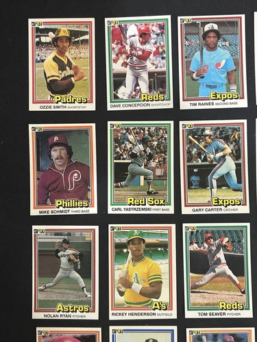 1981 Donruss Baseball Complete Set 605 NM-MT Tim Raines RC Rookie **1 - Picture 3 of 21