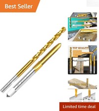 M2 HSS Tap and 2.5mm Drill Bit Set in Storage Box - Versatile Tooling