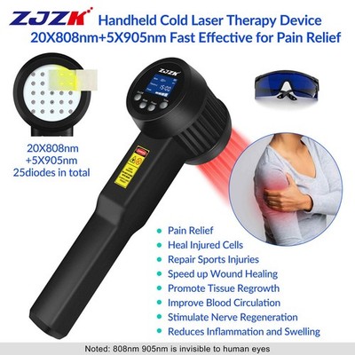 5W Cold Laser Therapy Pain Management Rheumatoid Arthritis Treatment 905nm 808nm