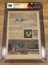 Incredible Hulk #180 (Page 10 MVS) CGC PG SS signed Roy Thomas (Custom Label)