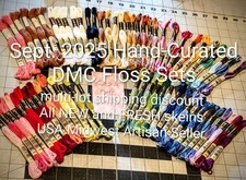 DMC Embroidery Floss - HAND-CURATED LOTS Sept. 2025 - !Multi-Shipping Discount!