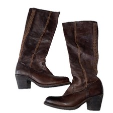 Frye Leslie Artisan Tall Leather Western Boots Women’s Size 7