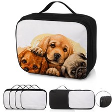 4pcs Sublimation Blanks Makeup Bag,Sublimation Blanks Cosmetic Bag Makeup Bag...