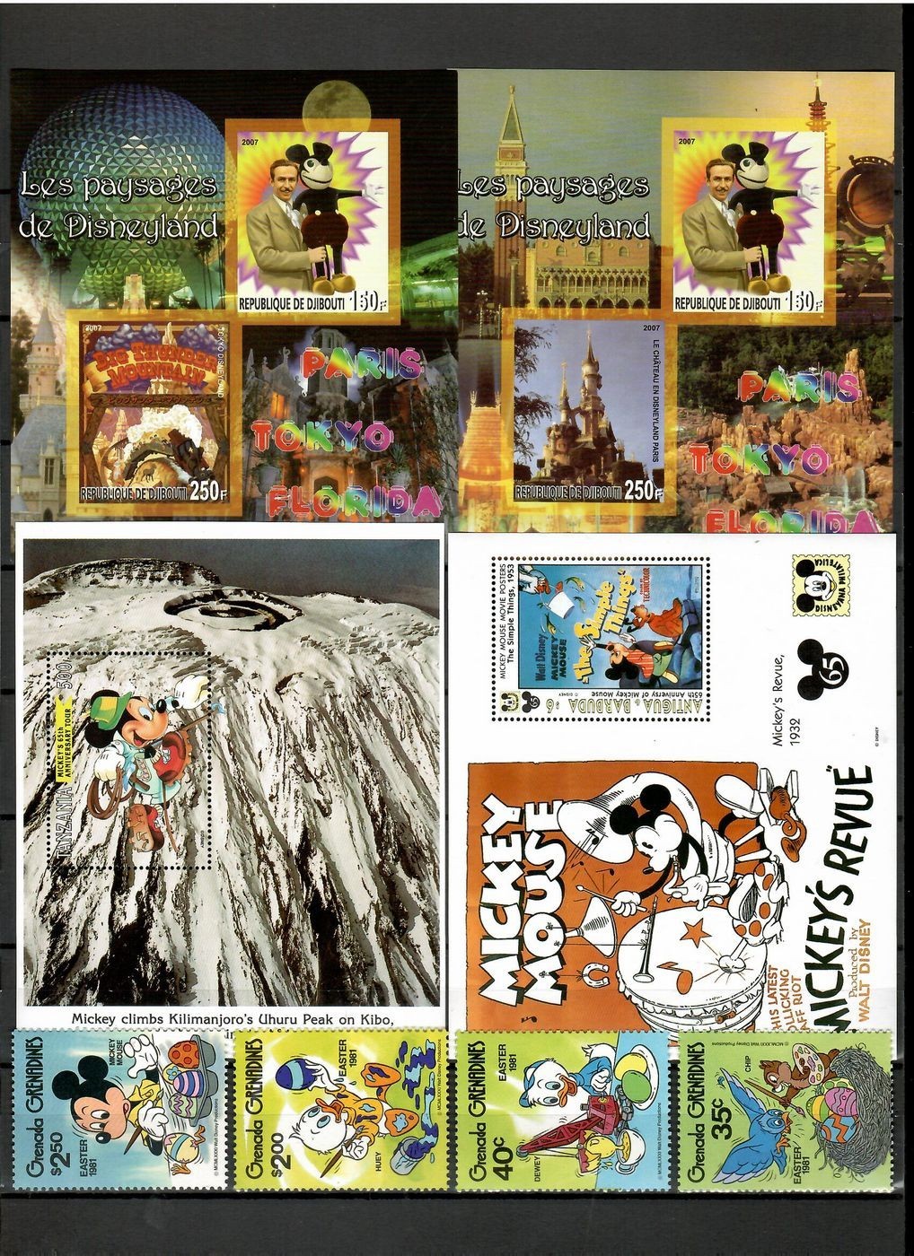 Walt Disney cartoons composition [12] 50 diff. sets & s/s  MNH #CNA348