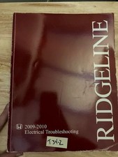 OEM HONDA 2009 - 2010 RIDGELINE ELECTRICAL TROUBLESHOOTING MANUAL SERVICE