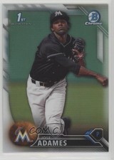 2016 Bowman Chrome Prospects Refractor 241/499 Jose Adames #BCP220 a2v