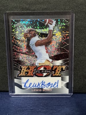 Lewis Bond 2024 Leaf Eclectic Hot Flash Auto 7/10 Boston College Eagles