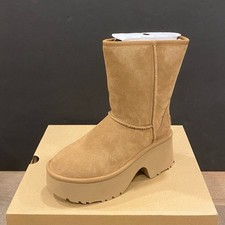 UGG Women's Chestnut Classic Short New Heights Boot Bootie Shoes 9 10 New