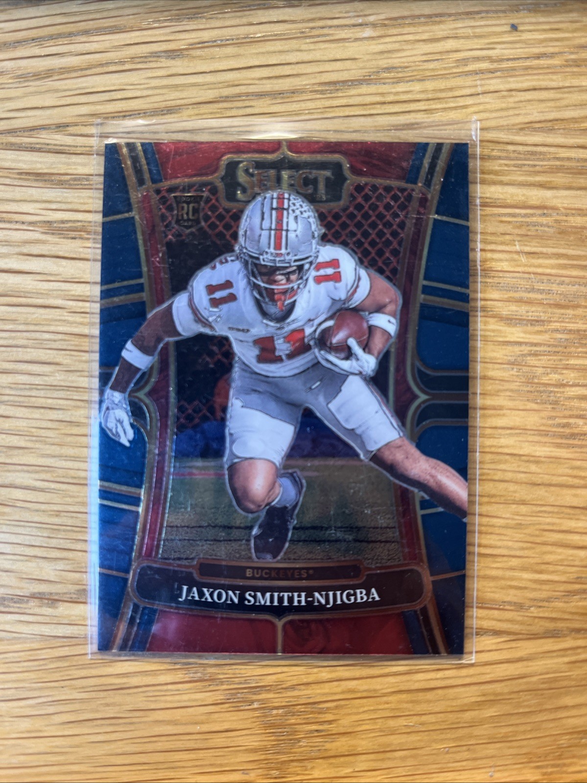 2023 Panini Select Draft Picks - Concourse Jaxon Smith-Njigba #7 Blue (RC)