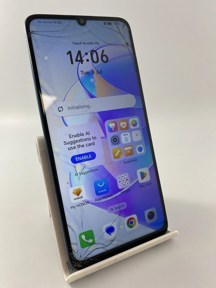 Huawei Honor 7X Blue Unlocked  32GB 5.93" Dual Cam Android Smartphone Cracked - Image 4 of 4