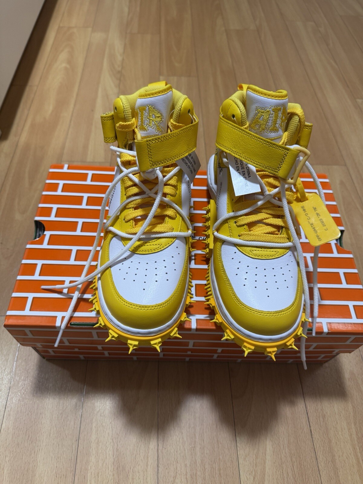 OFF WHITE X NIKE NIKE AIR FORCE 1 Mid x Off White™ SP LTHR