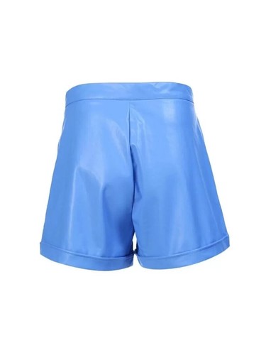 Stylish Handmade Women's Shorts Geniune Lambskin Leather Fashionable Casual Wear - Picture 3 of 8
