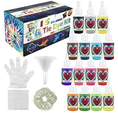 Bik bok creations Tie Dye Kit - no dye only accessories - Picture 4 of 6