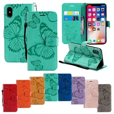 Flip Pattern Leather Wallet Shockproof Case For iPhone 17 Pro Max 16 15 14 13 12