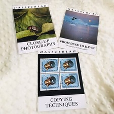 Lot of 3 HASSELBLAD Photography Guide Brochures Tips Techniques Vintage