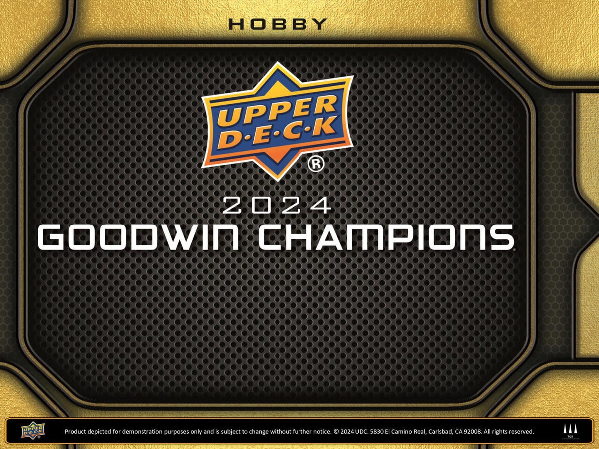 2024 Upper Deck Goodwin Champions Hobby Box | eBay