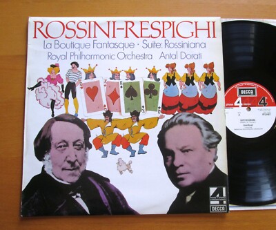 PFS 4407 Rossini-Respighi La Boutique Fantasque Dorati Decca Phase 4 Stereo