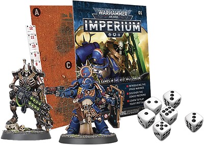Warhammer 40k Imperium Issue 1 Magazine with Primaris Lieutenant  