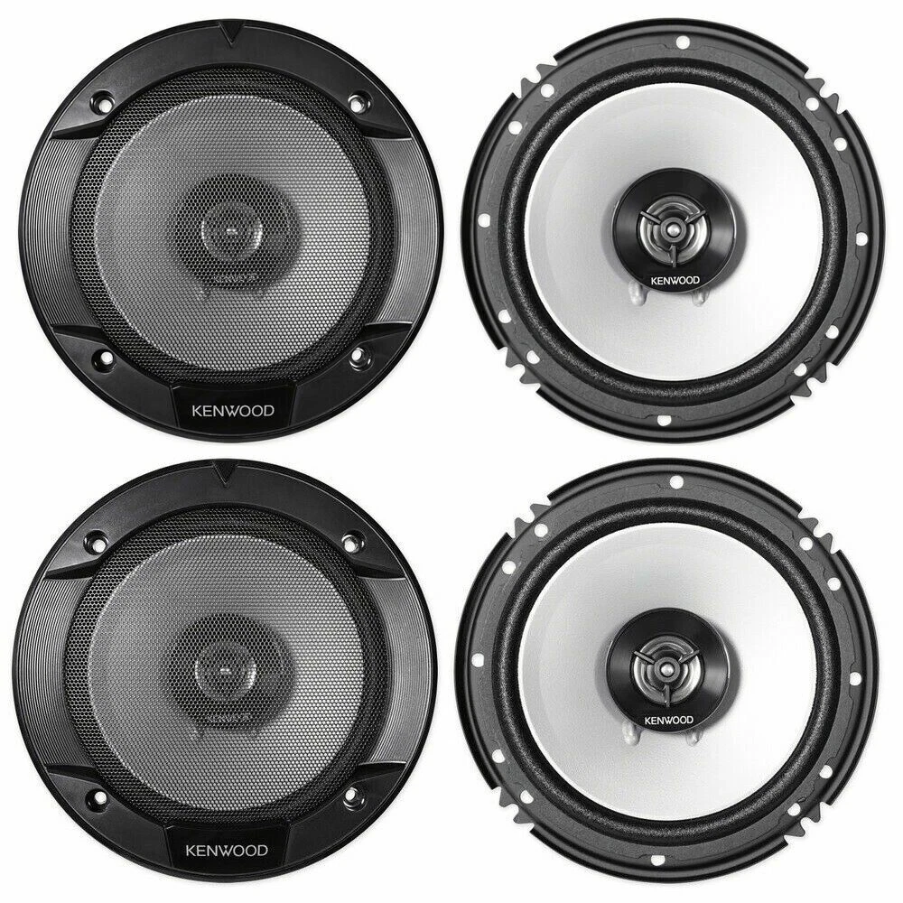Kenwood KFC1666S 300 Watt Coaxial Way Car Audio Speaker (1, 40 OFF