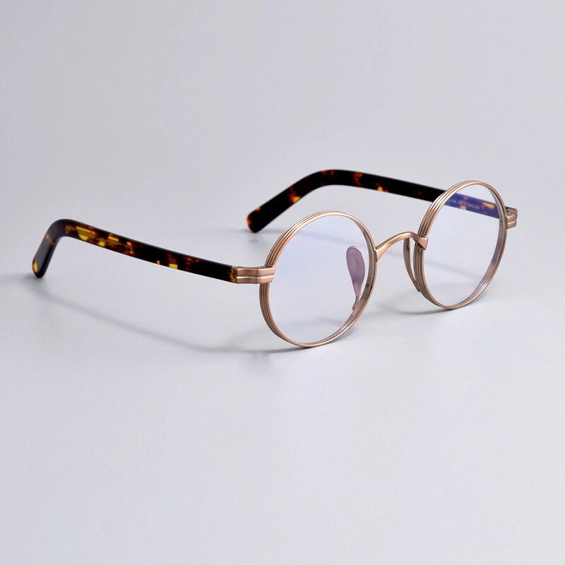 Ретро круглый чистый титан оправа очков женщин мужчин винтажные очки очки США - Изображение 2 из 4