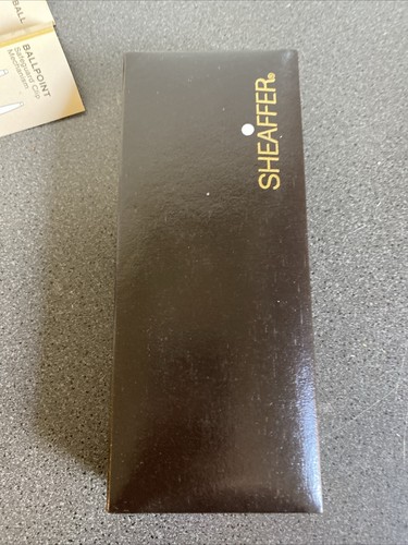 Sheaffer White Dot 23k Gold Electroplated Rollerball Pens & Pencil set In Box - Picture 3 of 15