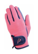 Image of Hy5 Childrens Every Day Two Tone Riding Gloves - Extra padding, easy fastening