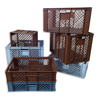 Bäckerkisten Eurobehälter offene Bäckerkiste 600x400 mm Stapelkiste